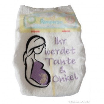 Ihr werdet Tante und Onkel lila